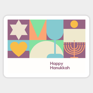 Happy Hanukkah Card Sticker